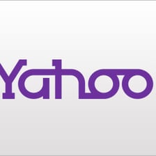 The purple Yahoo wordmark