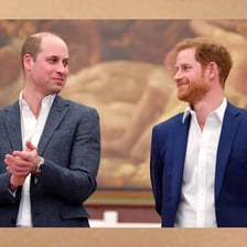 Prince William and Prince Harry pictured together.
