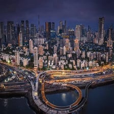 A view of Kolkata, the capital of West Bengal, India.
