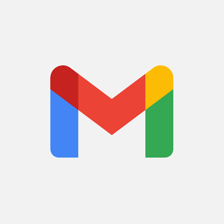 The Gmail logo, shown as a multicolored envelope