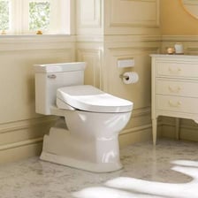 A TOTO premium toilet in a modern bathroom