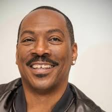 A portrait of comedian and actor Eddie Murphy.