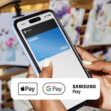 A smartphone displaying the Venmo payment app.