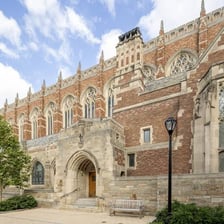 A building associated with Yale Law School in New Haven, Connecticut