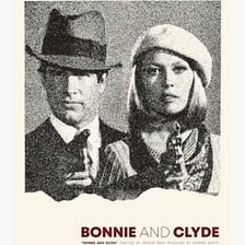 A promotional poster for the 1967 film Bonnie and Clyde.