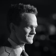 A portrait of actor Neil Patrick Harris.