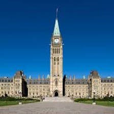 Parliament Hill in Ottawa, Canada