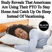 A person relaxing at home on a day off from work