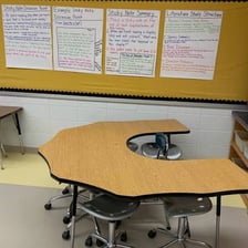 An instructional how-to book beside writing materials