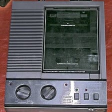 A telephone voicemail system prompting a caller after a recording beep.