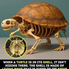 A turtle partially withdrawn into its protective shell.