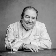 Chef Emeril Lagasse associated with New Orleans cooking.
