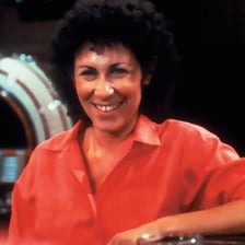 Rhea Perlman in a publicity image associated with Cheers.