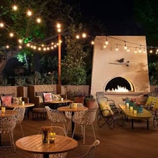 A lively, fashionable gathering place