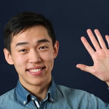 A person using the Japanese word hai to agree