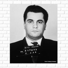 Photograph of New York crime boss John Gotti.