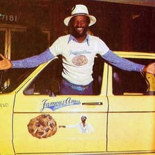 Wally Amos associated with the Famous Amos cookie brand