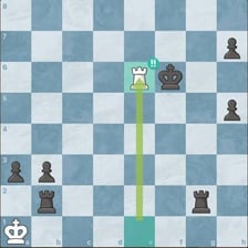 Two chess players looking over a board in a stalemate.