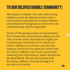 A public-relations crisis surrounding a failed advertising campaign
