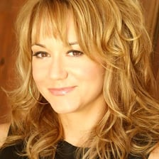 Portrait of actress Megyn Price