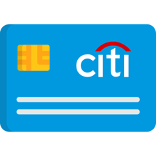 A Citi-branded credit card displaying the Citi name.