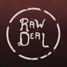 A visual representing raw data alongside the phrase raw deal.