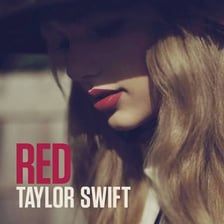 Taylor Swift’s Red and 1989 album covers shown together.