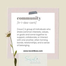 A group gathered to represent shared values and identity