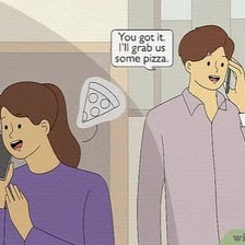 Person reacting with confidence after understanding something