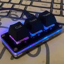A computer keyboard with the Ctrl and C keys highlighted for the copy command