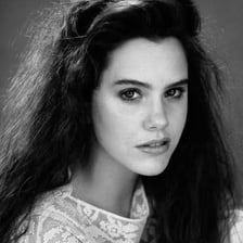 A portrait of actress Ione Skye.