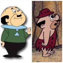 Mr. Slate at the rock quarry in The Flintstones