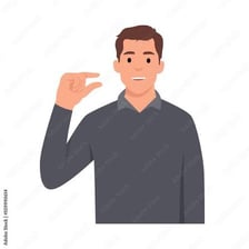 An illustration representing a very small amount