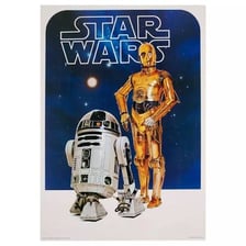 The theatrical poster for the 1977 film Star Wars