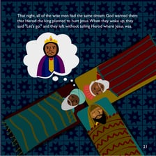 An illustration of someone receiving an unexpected helpful gift