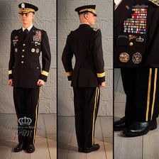 A senior army officer in uniform