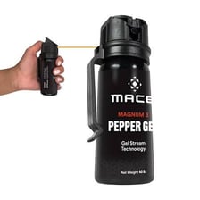 A canister of Mace brand pepper spray.