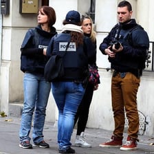 A former police officer shown in ordinary civilian clothing.