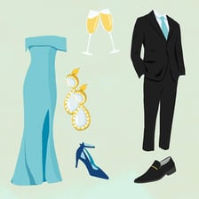 A neatly dressed person wearing clothing suitable for a formal occasion