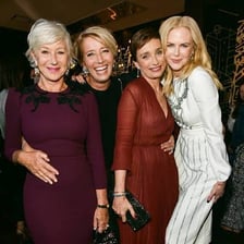 Helen Mirren and Emma Thompson pictured as acclaimed British actresses