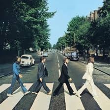 Abbey Road album track listing showing “The End” as the final listed track