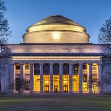The Great Dome and surrounding buildings on the MIT campus