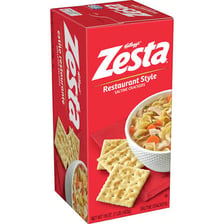 A package of Zesta crackers.