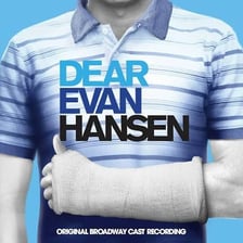 A promotional poster for the Broadway musical Dear Evan Hansen.