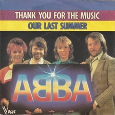ABBA performing on stage.