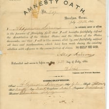 An official government document announcing an amnesty.