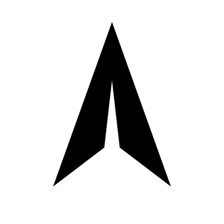 A paper-airplane symbol used as a send button