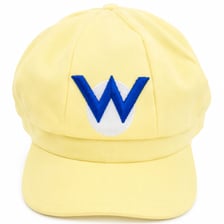 Wario wearing his characteristic cap with a W emblem.