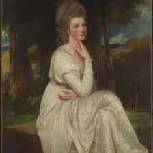 Formal portraits or ceremony showing members of the British aristocracy