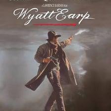 Kevin Costner portraying Wyatt Earp in the 1994 Western film